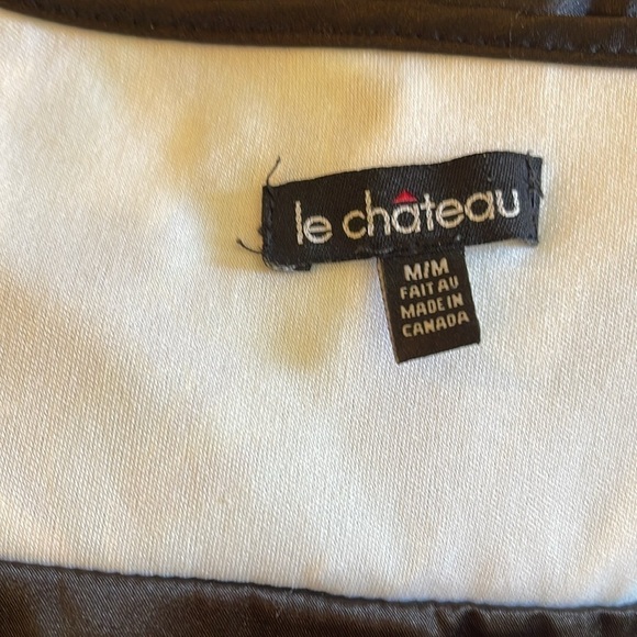 Le Chateau size 12 halter fit and flare halter dress with spaghetti straps - Picture 7 of 11